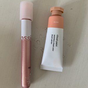 Glossier Cloud Paint and Lidstar Bundle